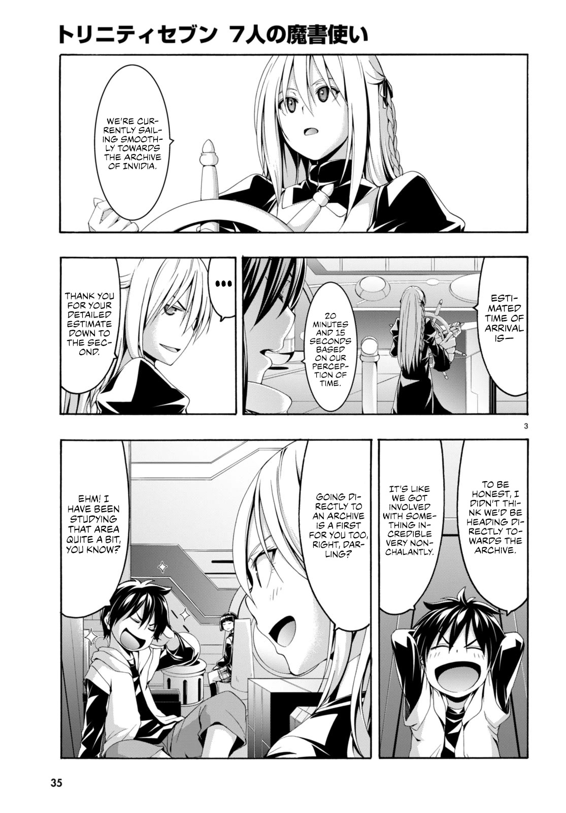 Trinity Seven: 7-Nin no Mahoutsukai Chapter 140 page 4 - Chapter 140