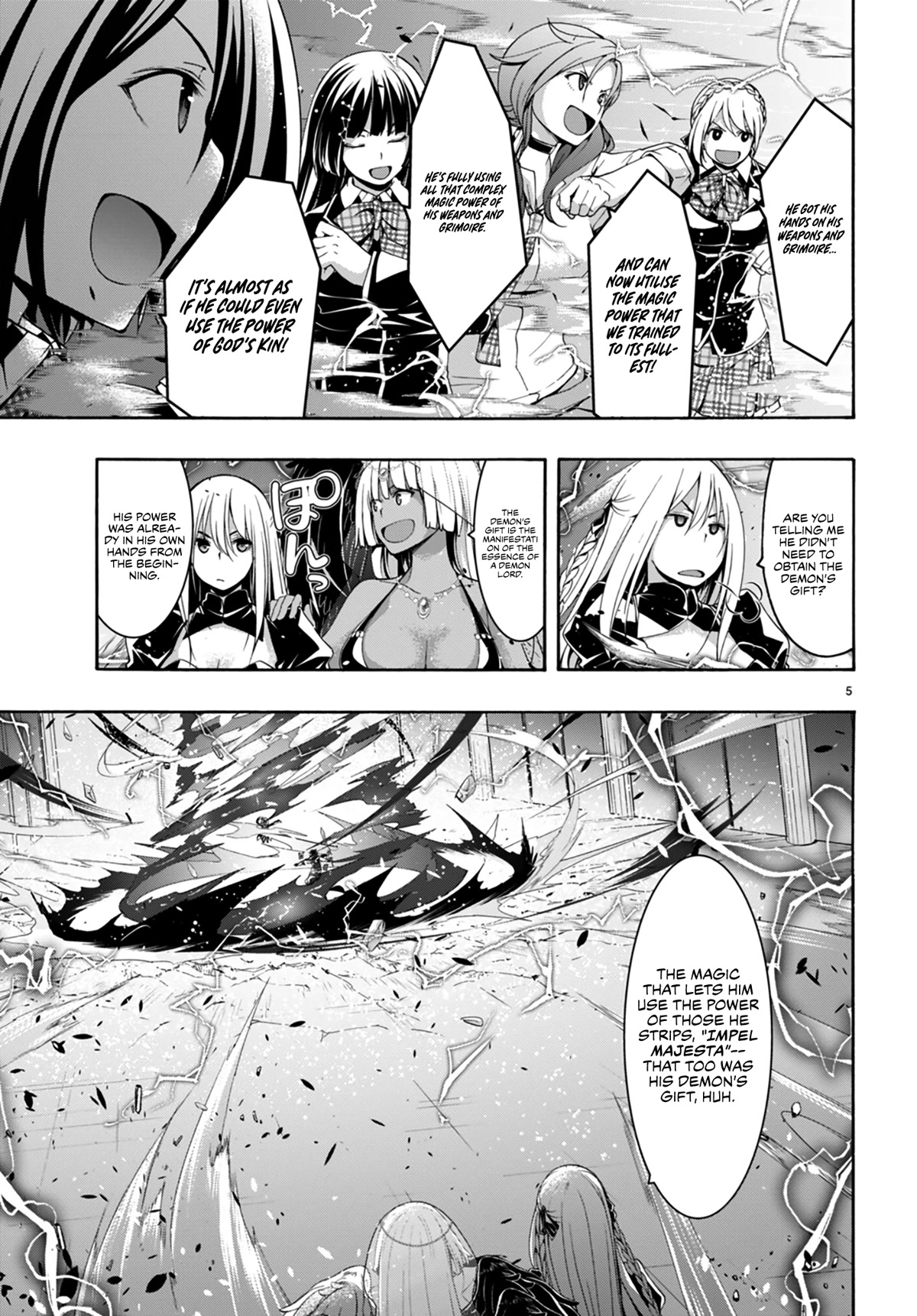 Trinity Seven: 7-Nin no Mahoutsukai Chapter 143 page 6 - Chapter 143