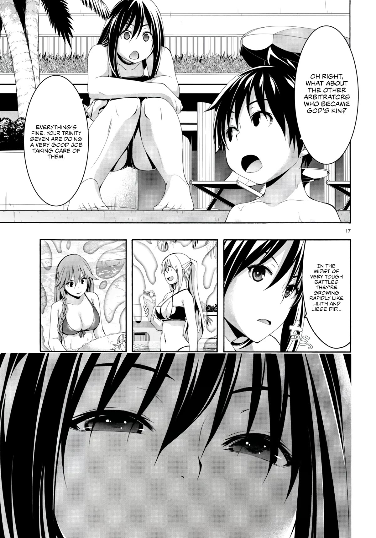 Trinity Seven: 7-Nin no Mahoutsukai Chapter 145 page 18 - Chapter 145