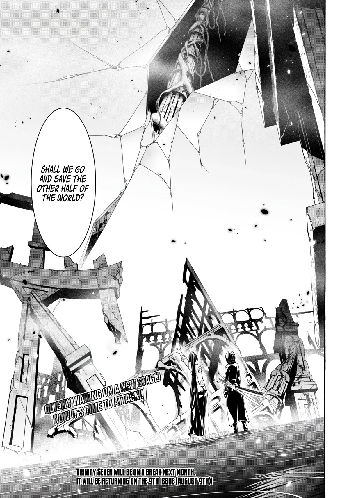 Trinity Seven: 7-Nin no Mahoutsukai Chapter 145 page 25 - Chapter 145