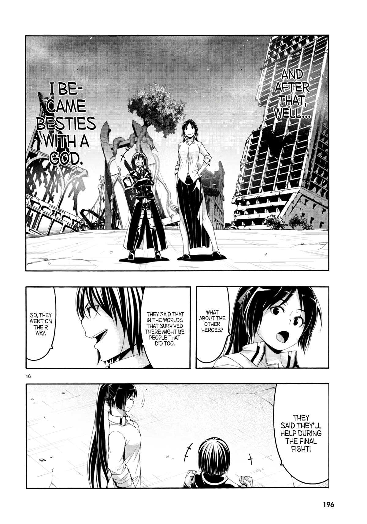 Trinity Seven: 7-Nin no Mahoutsukai Chapter 146 page 17 - Chapter 146
