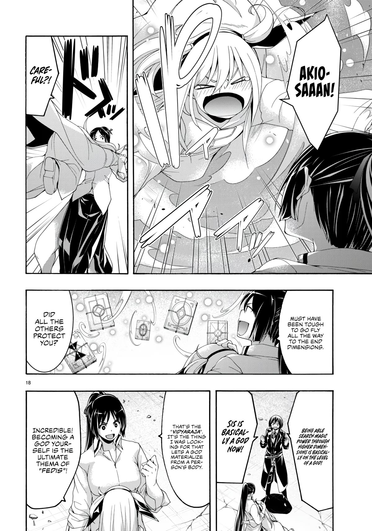 Trinity Seven: 7-Nin no Mahoutsukai Chapter 146 page 19 - Chapter 146