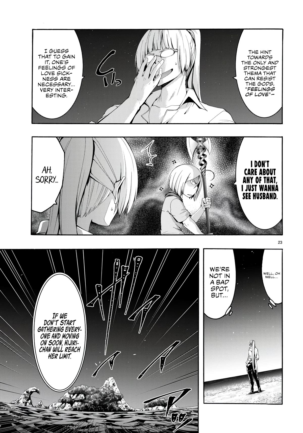 Trinity Seven: 7-Nin no Mahoutsukai Chapter 146 page 24 - Chapter 146