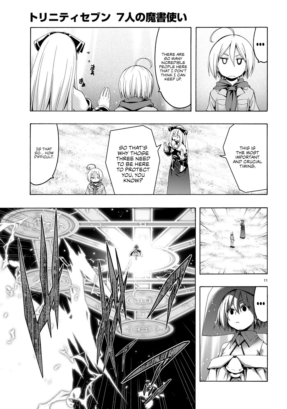 Trinity Seven: 7-Nin no Mahoutsukai Chapter 147 page 12 - Chapter 147