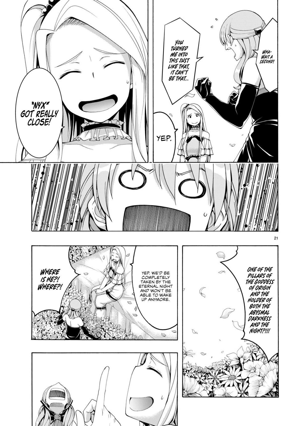 Trinity Seven: 7-Nin no Mahoutsukai Chapter 147 page 22 - Chapter 147
