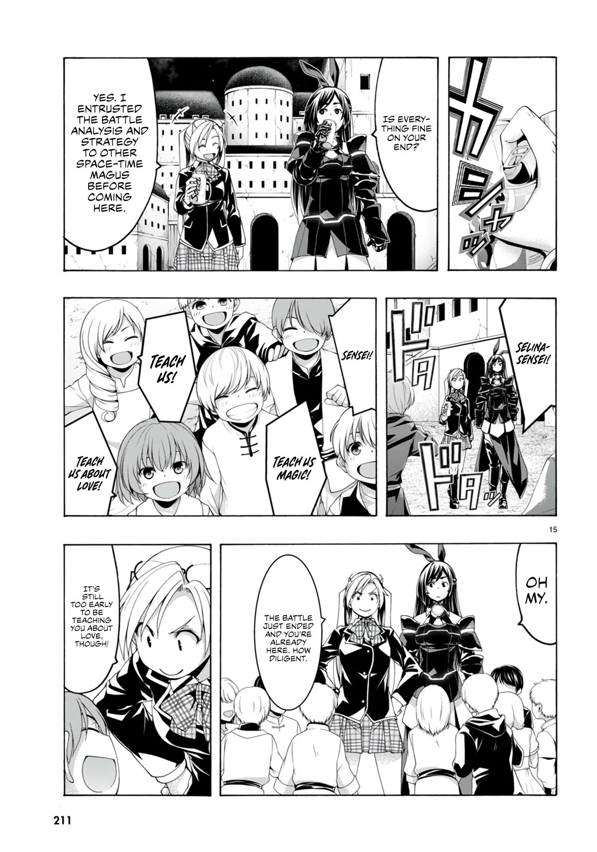 Trinity Seven: 7-Nin no Mahoutsukai Chapter 148 page 16 - Chapter 148