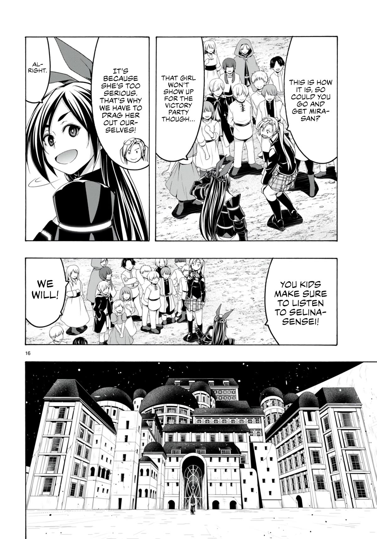 Trinity Seven: 7-Nin no Mahoutsukai Chapter 148 page 17 - Chapter 148