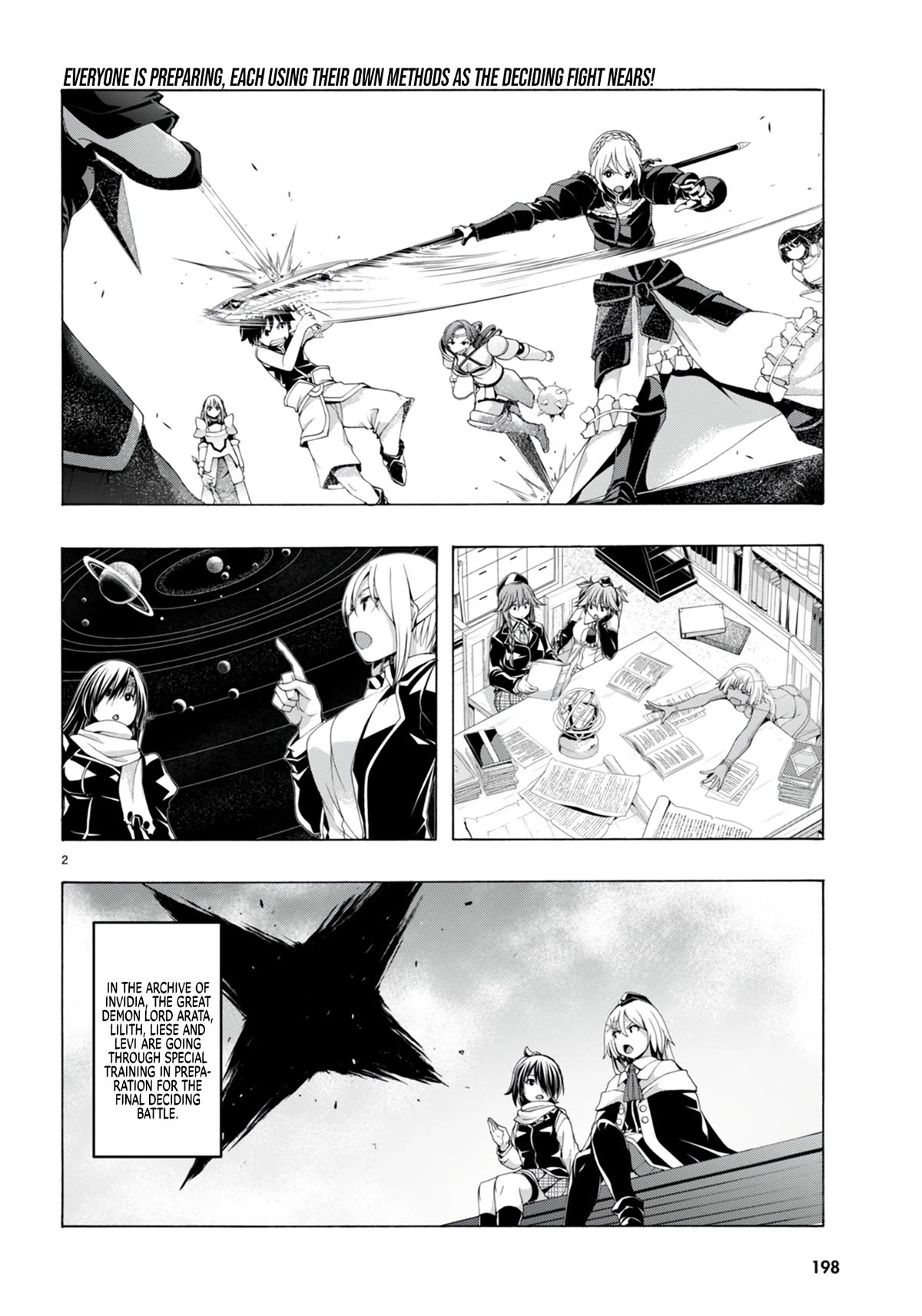 Trinity Seven: 7-Nin no Mahoutsukai Chapter 148 page 3 - Chapter 148