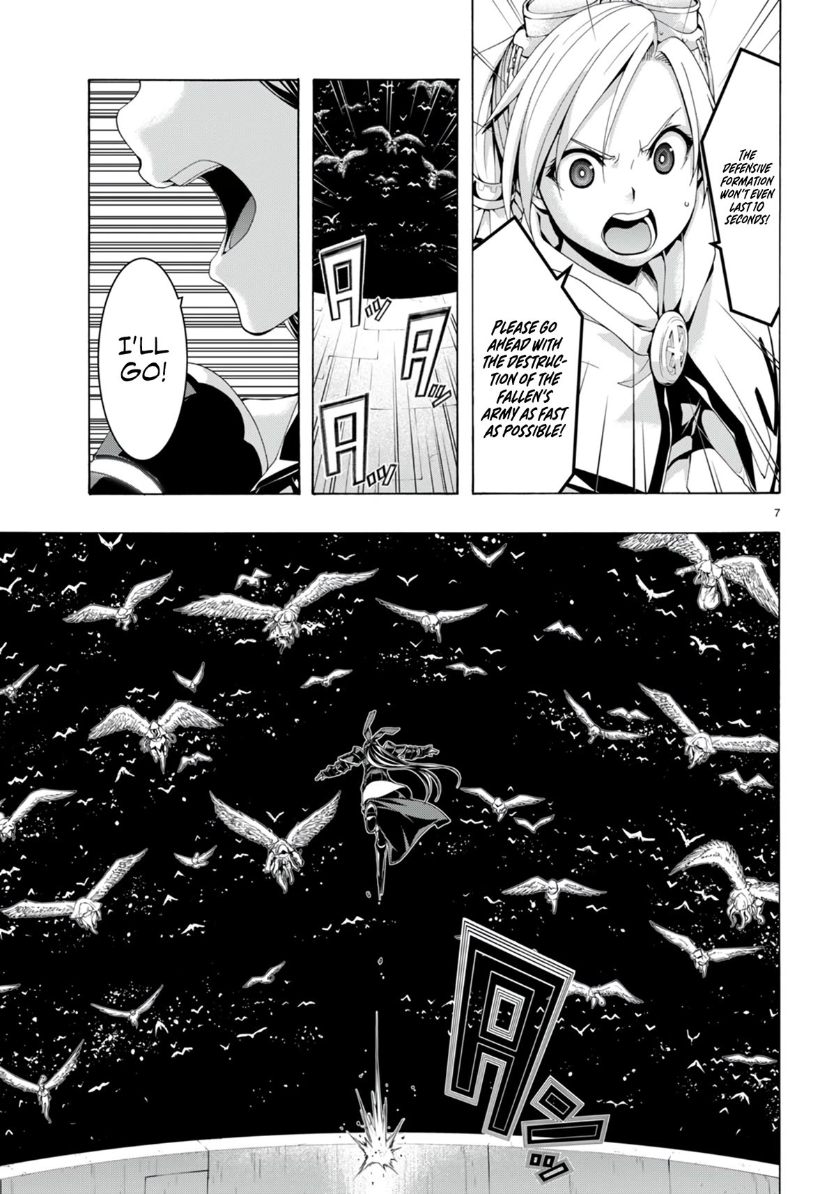 Trinity Seven: 7-Nin no Mahoutsukai Chapter 148 page 8 - Chapter 148