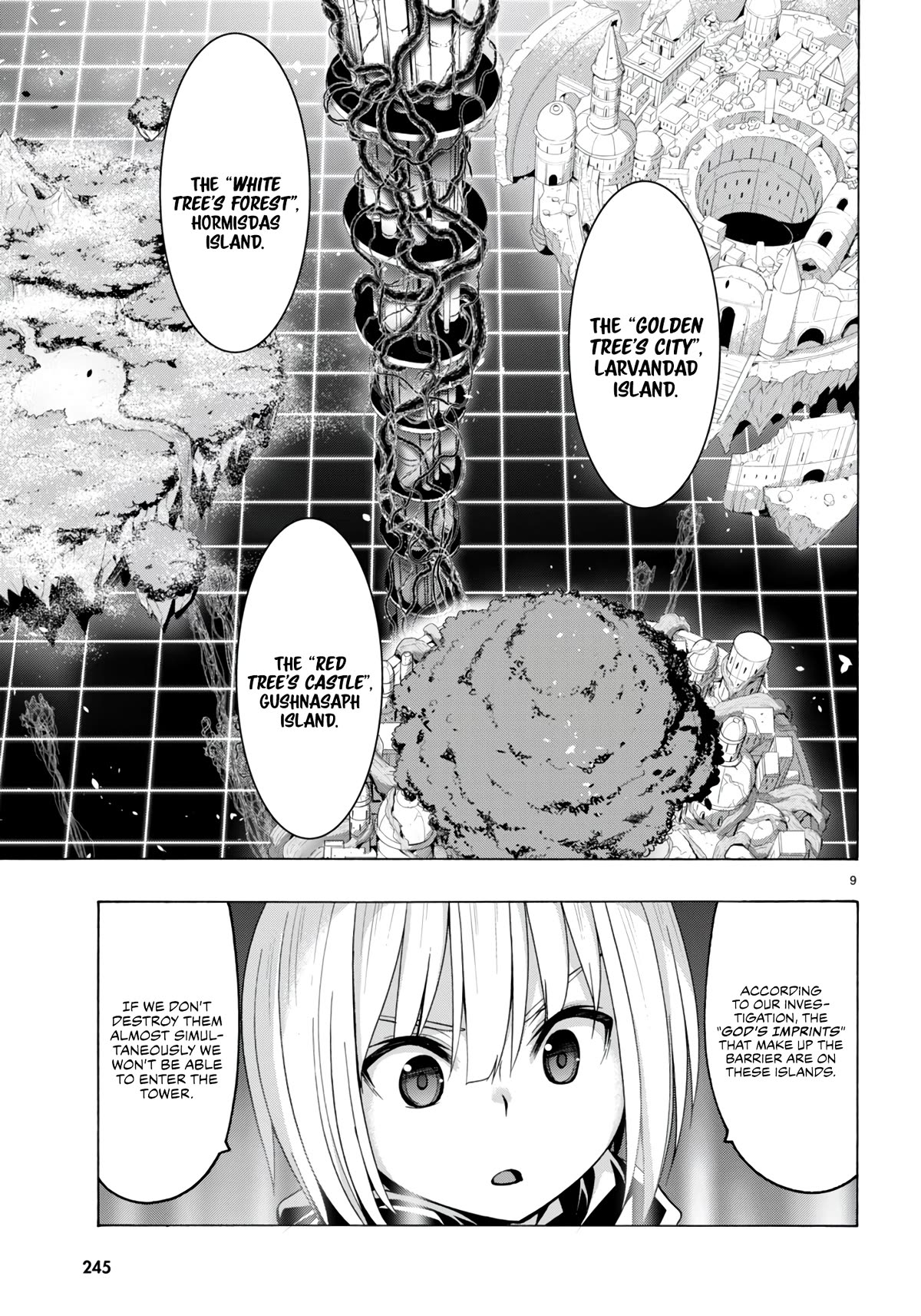 Trinity Seven: 7-Nin no Mahoutsukai Chapter 149 page 10 - Chapter 149