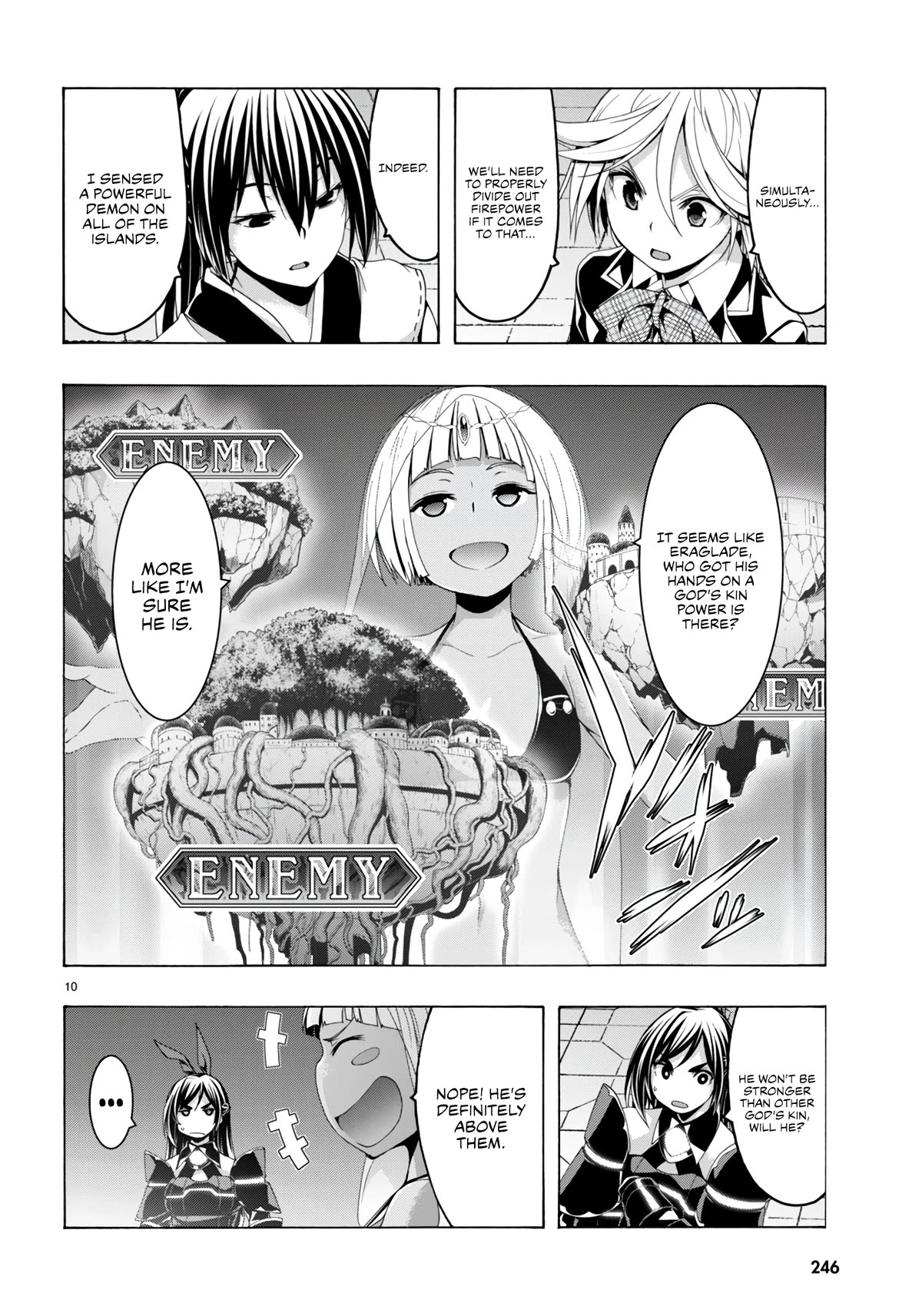 Trinity Seven: 7-Nin no Mahoutsukai Chapter 149 page 11 - Chapter 149