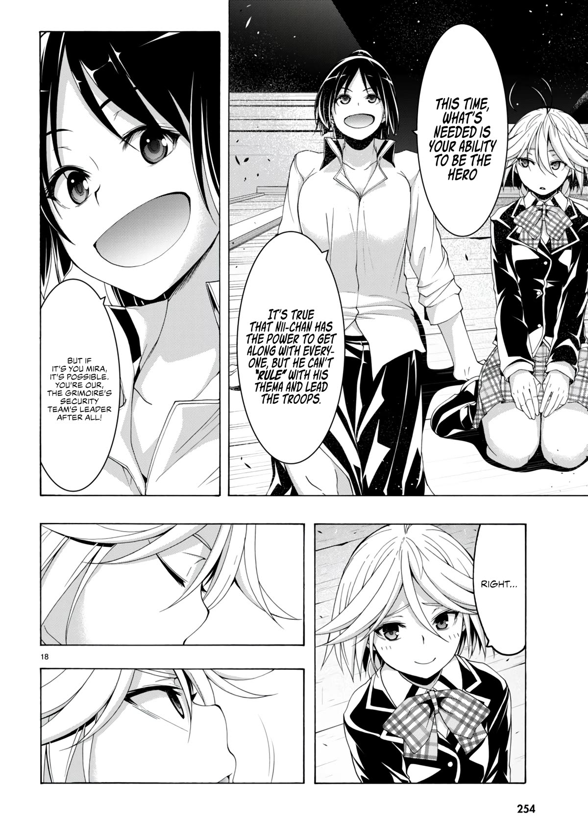 Trinity Seven: 7-Nin no Mahoutsukai Chapter 149 page 19 - Chapter 149