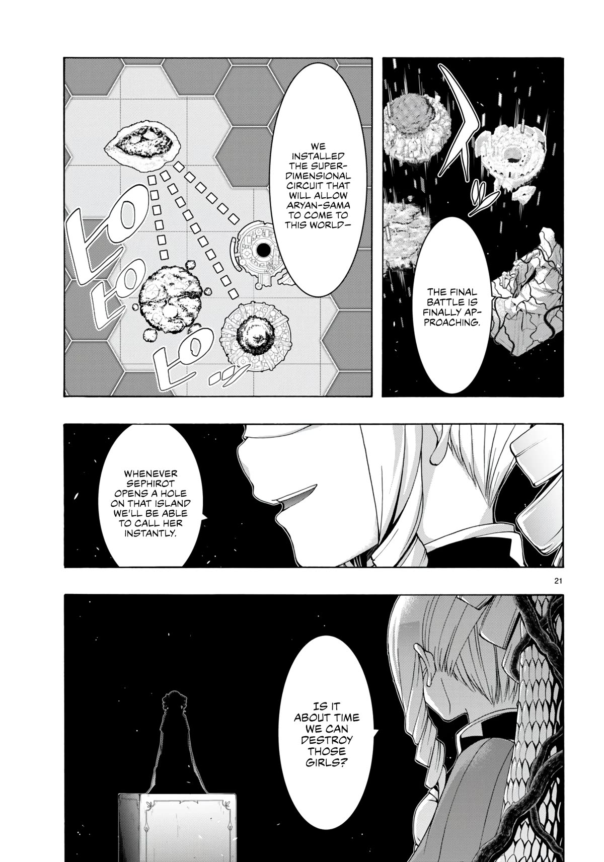 Trinity Seven: 7-Nin no Mahoutsukai Chapter 149 page 22 - Chapter 149