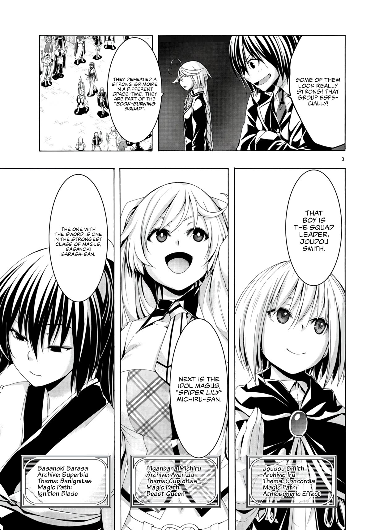 Trinity Seven: 7-Nin no Mahoutsukai Chapter 149 page 4 - Chapter 149