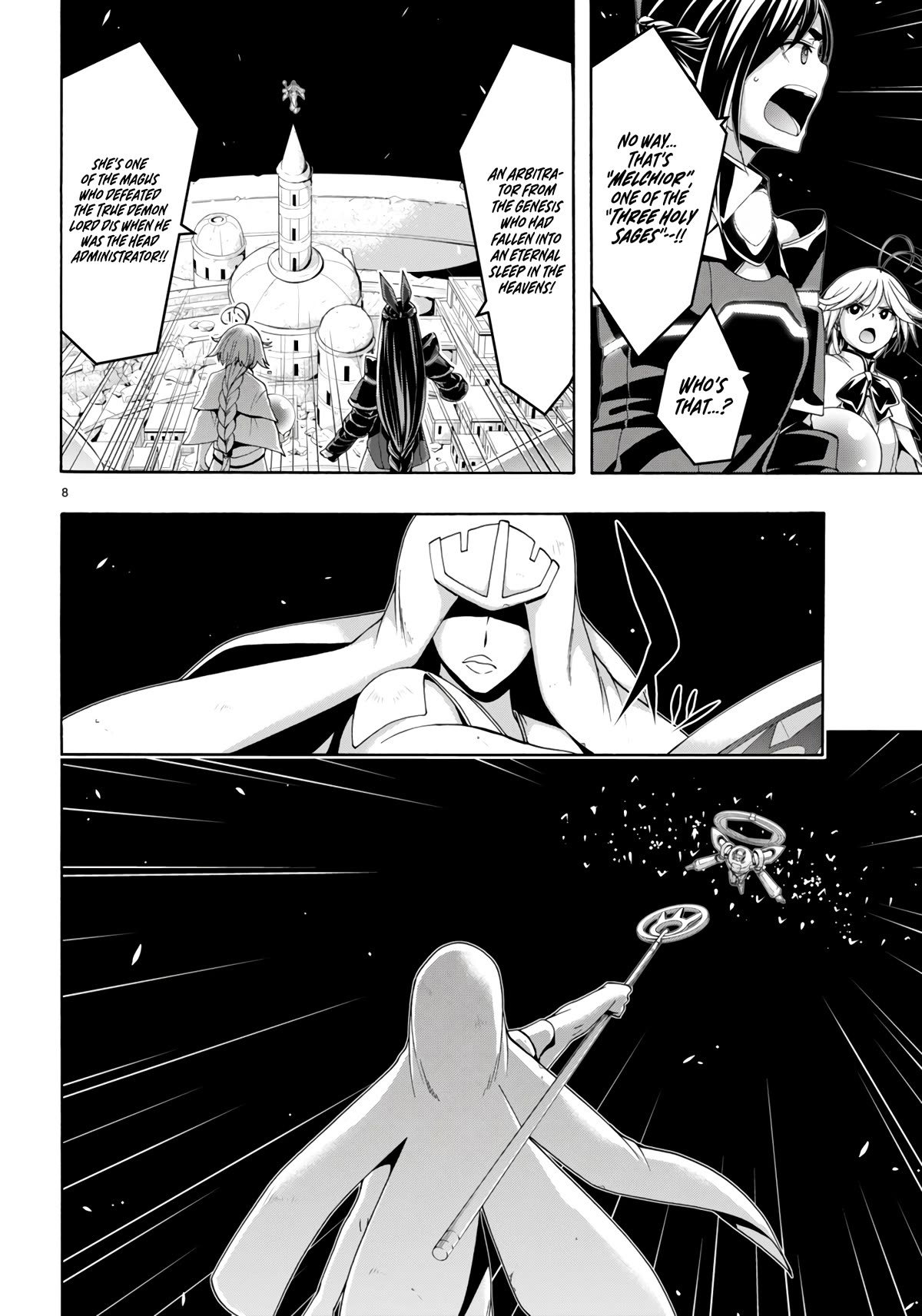 Trinity Seven: 7-Nin no Mahoutsukai Chapter 150 page 10 - Chapter 150