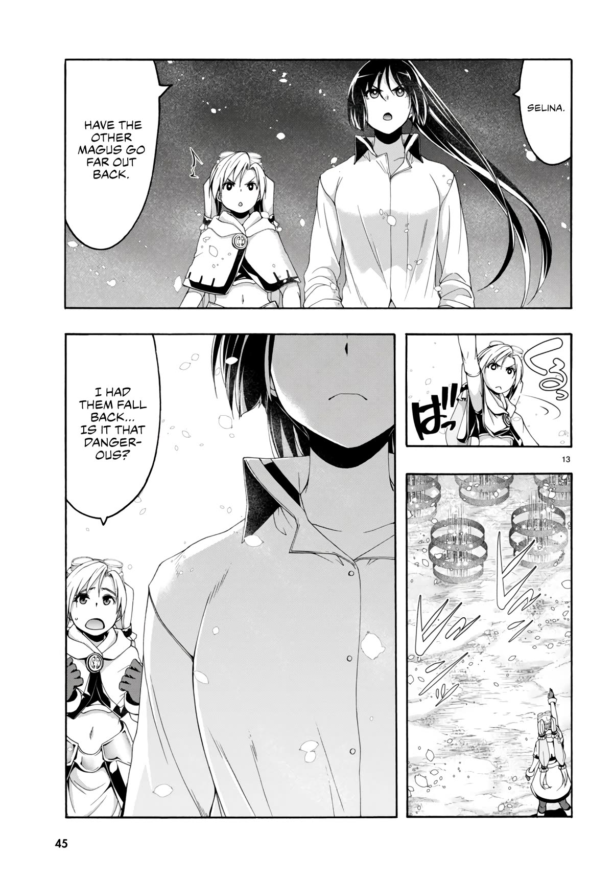 Trinity Seven: 7-Nin no Mahoutsukai Chapter 150 page 15 - Chapter 150