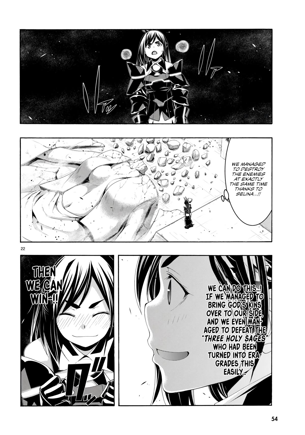 Trinity Seven: 7-Nin no Mahoutsukai Chapter 150 page 23 - Chapter 150