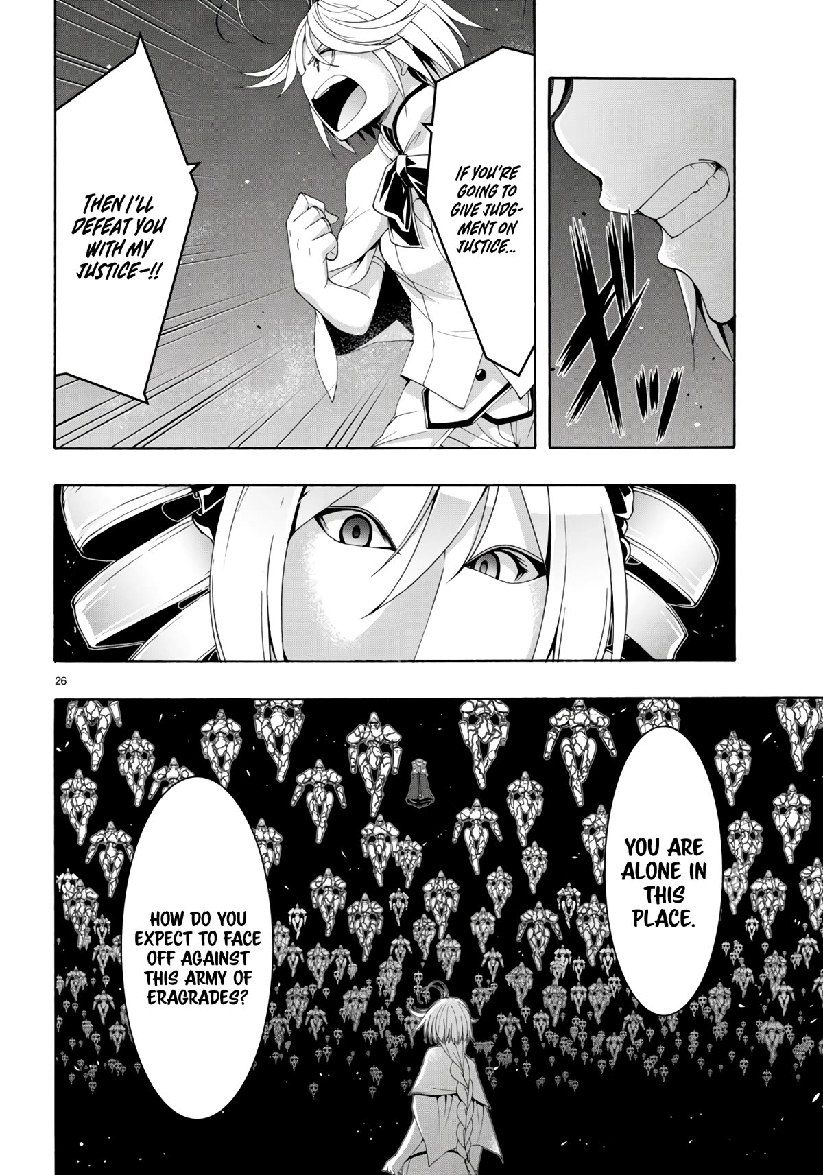 Trinity Seven: 7-Nin no Mahoutsukai Chapter 150 page 27 - Chapter 150