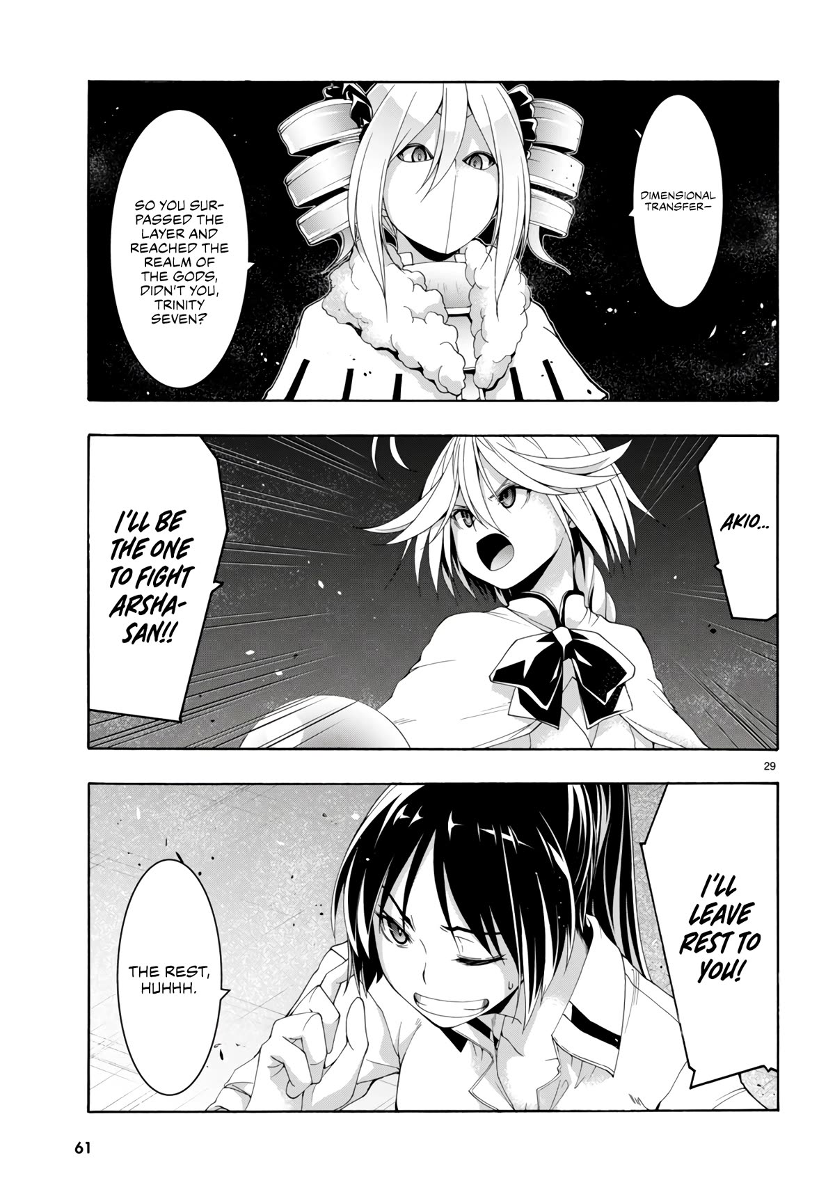 Trinity Seven: 7-Nin no Mahoutsukai Chapter 150 page 30 - Chapter 150