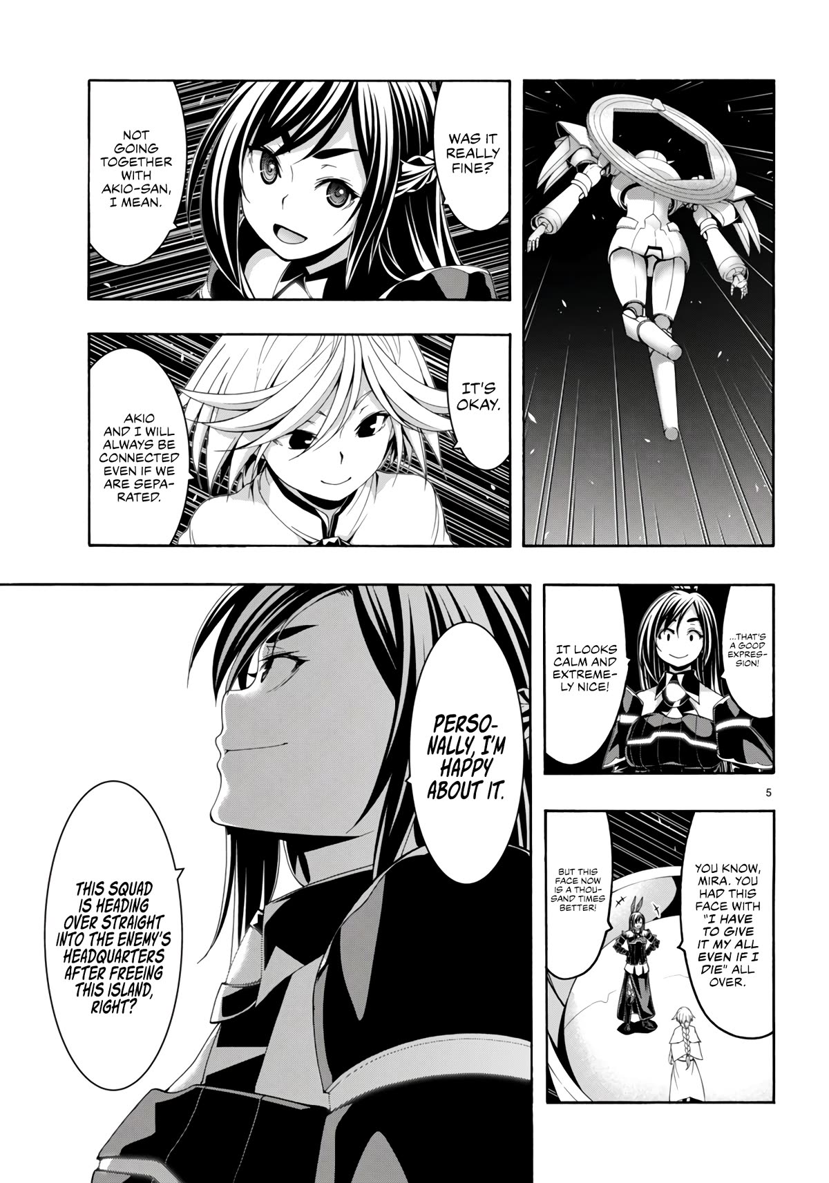 Trinity Seven: 7-Nin no Mahoutsukai Chapter 150 page 7 - Chapter 150