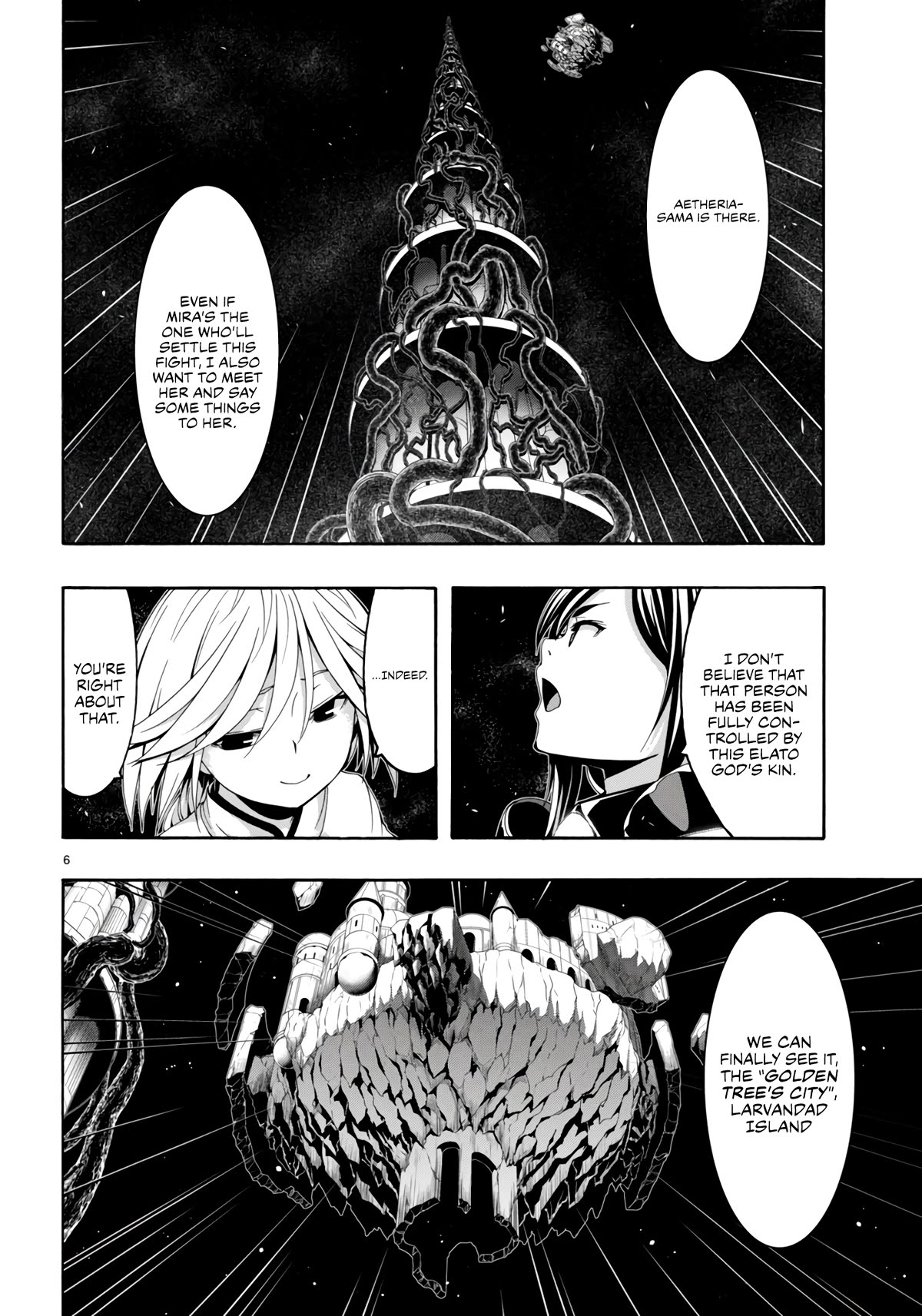 Trinity Seven: 7-Nin no Mahoutsukai Chapter 150 page 8 - Chapter 150