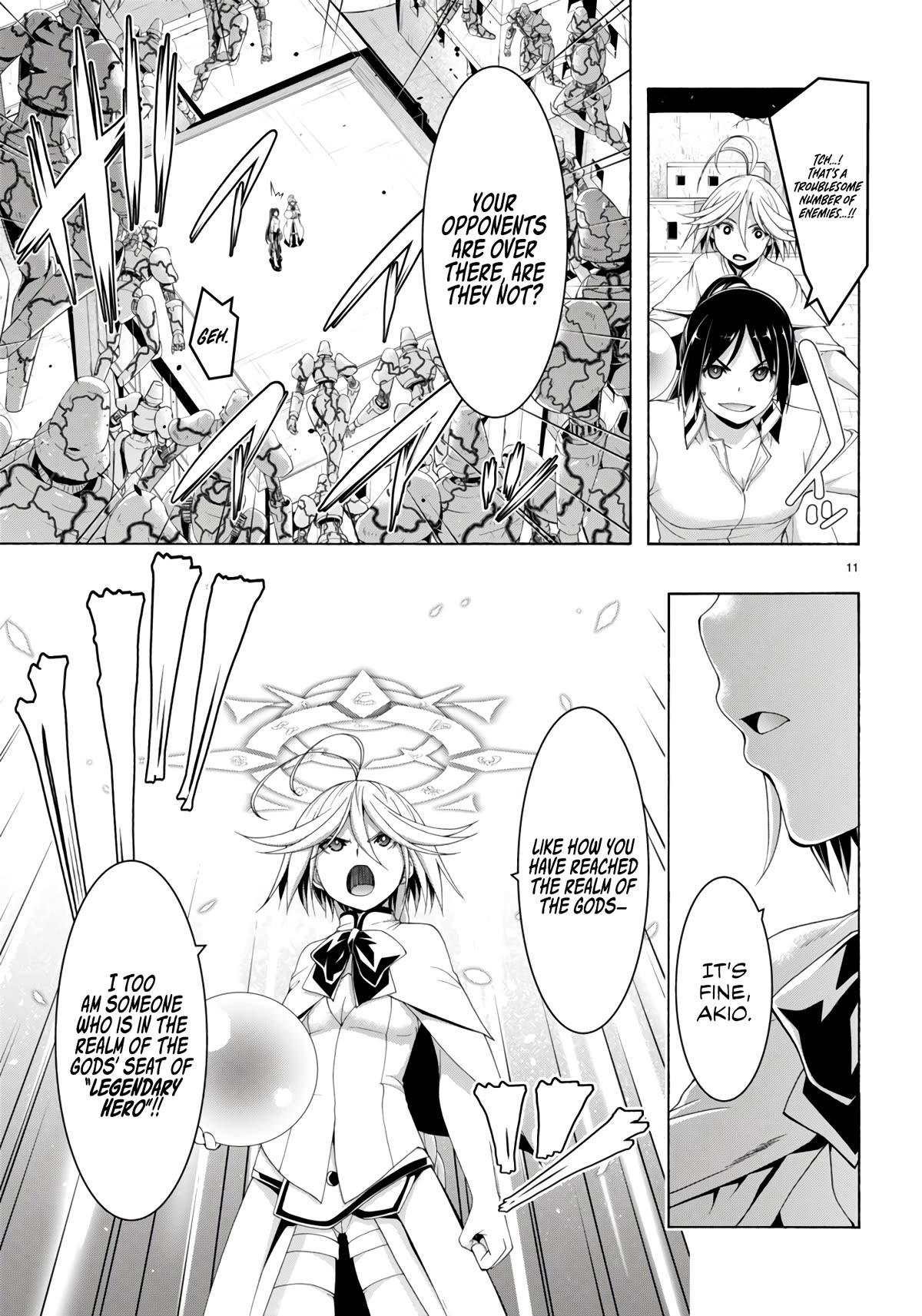Trinity Seven: 7-Nin no Mahoutsukai Chapter 151 page 12 - Chapter 151
