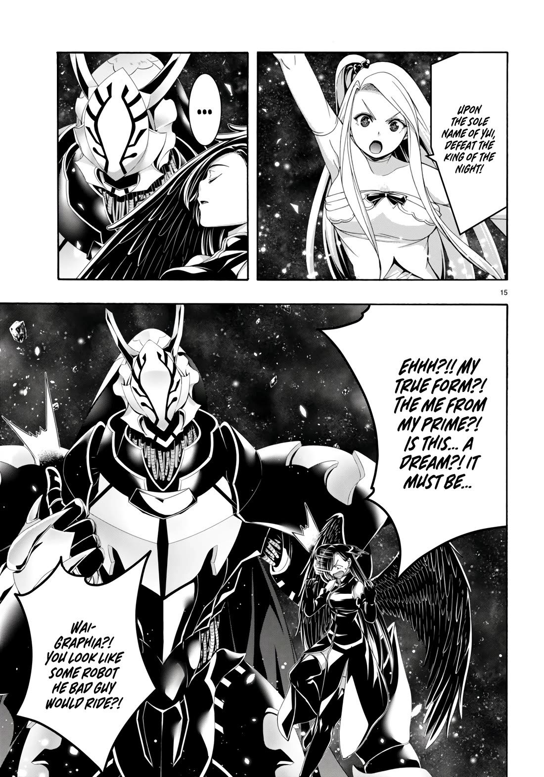 Trinity Seven: 7-Nin no Mahoutsukai Chapter 152 page 16 - Chapter 152