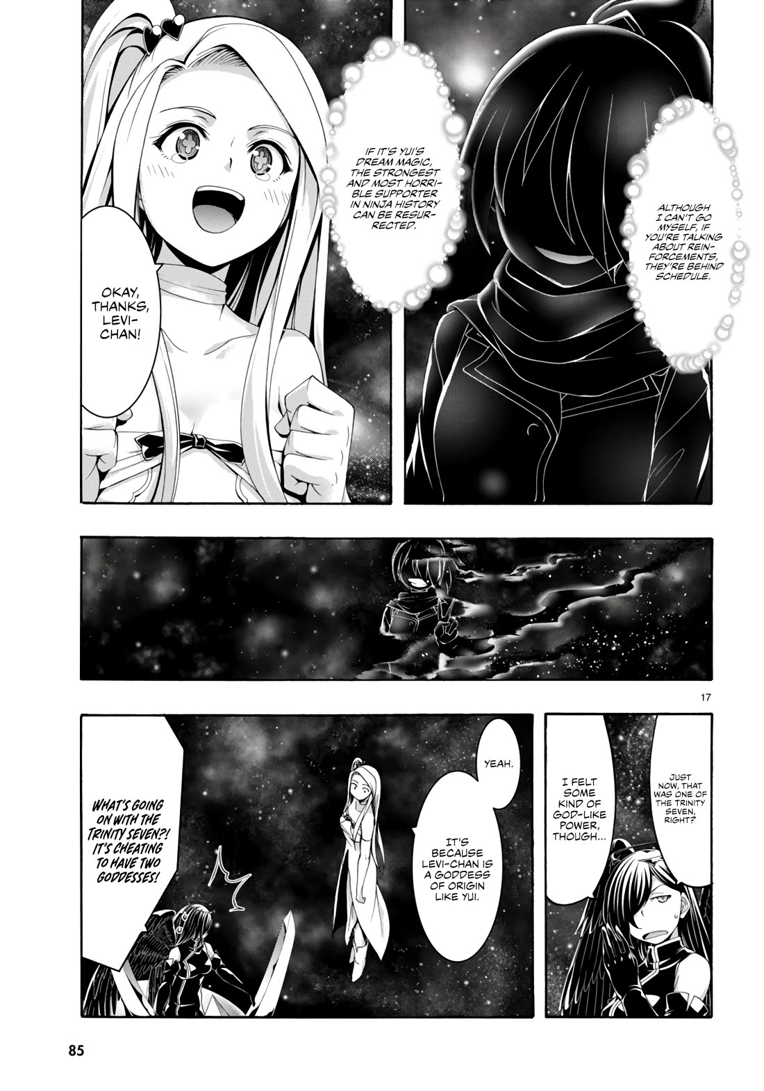 Trinity Seven: 7-Nin no Mahoutsukai Chapter 153 page 18 - Chapter 153