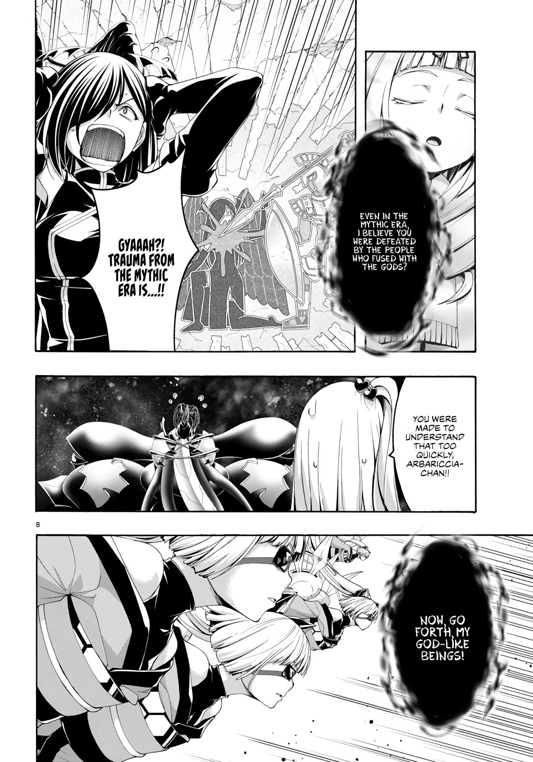 Trinity Seven: 7-Nin no Mahoutsukai Chapter 153 page 9 - Chapter 153
