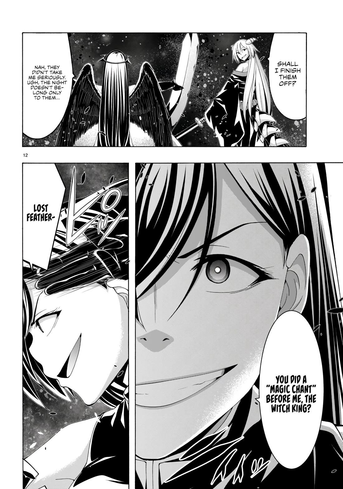 Trinity Seven: 7-Nin no Mahoutsukai Chapter 154 page 12 - Chapter 154