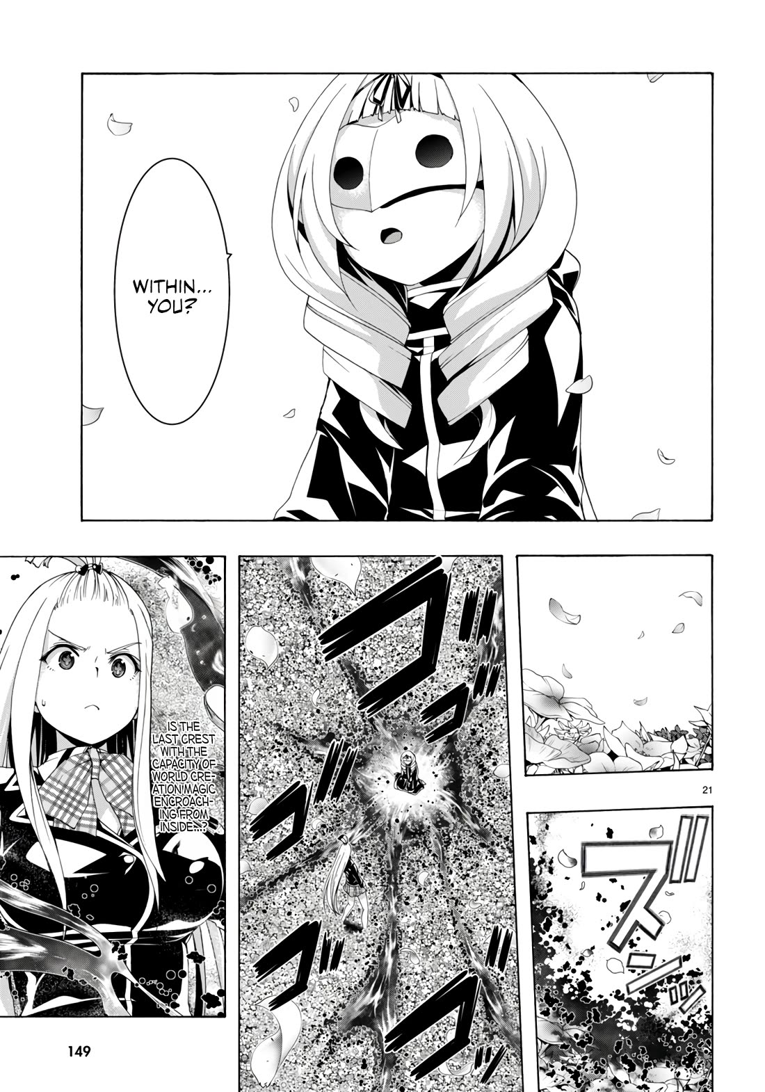 Trinity Seven: 7-Nin no Mahoutsukai Chapter 154 page 19 - Chapter 154