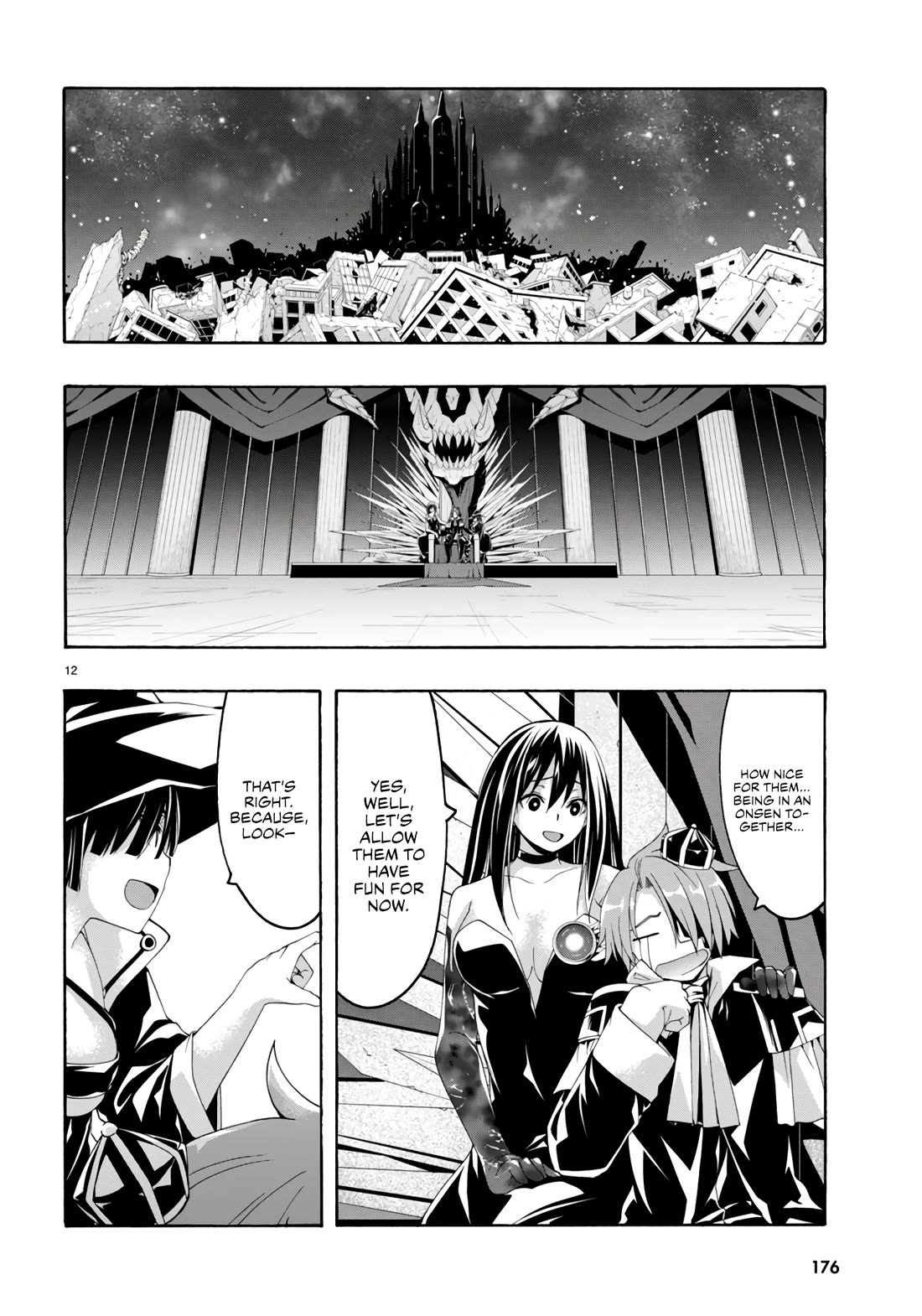 Trinity Seven: 7-Nin no Mahoutsukai Chapter 155 page 12 - Chapter 155