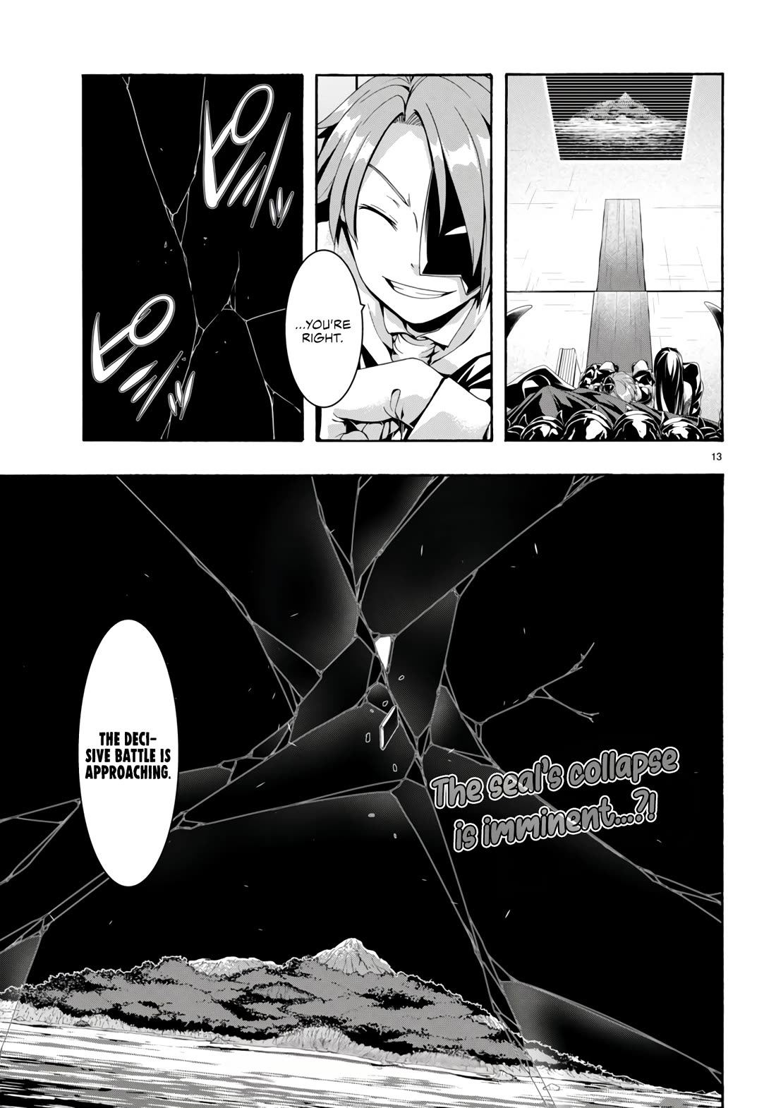 Trinity Seven: 7-Nin no Mahoutsukai Chapter 155 page 13 - Chapter 155