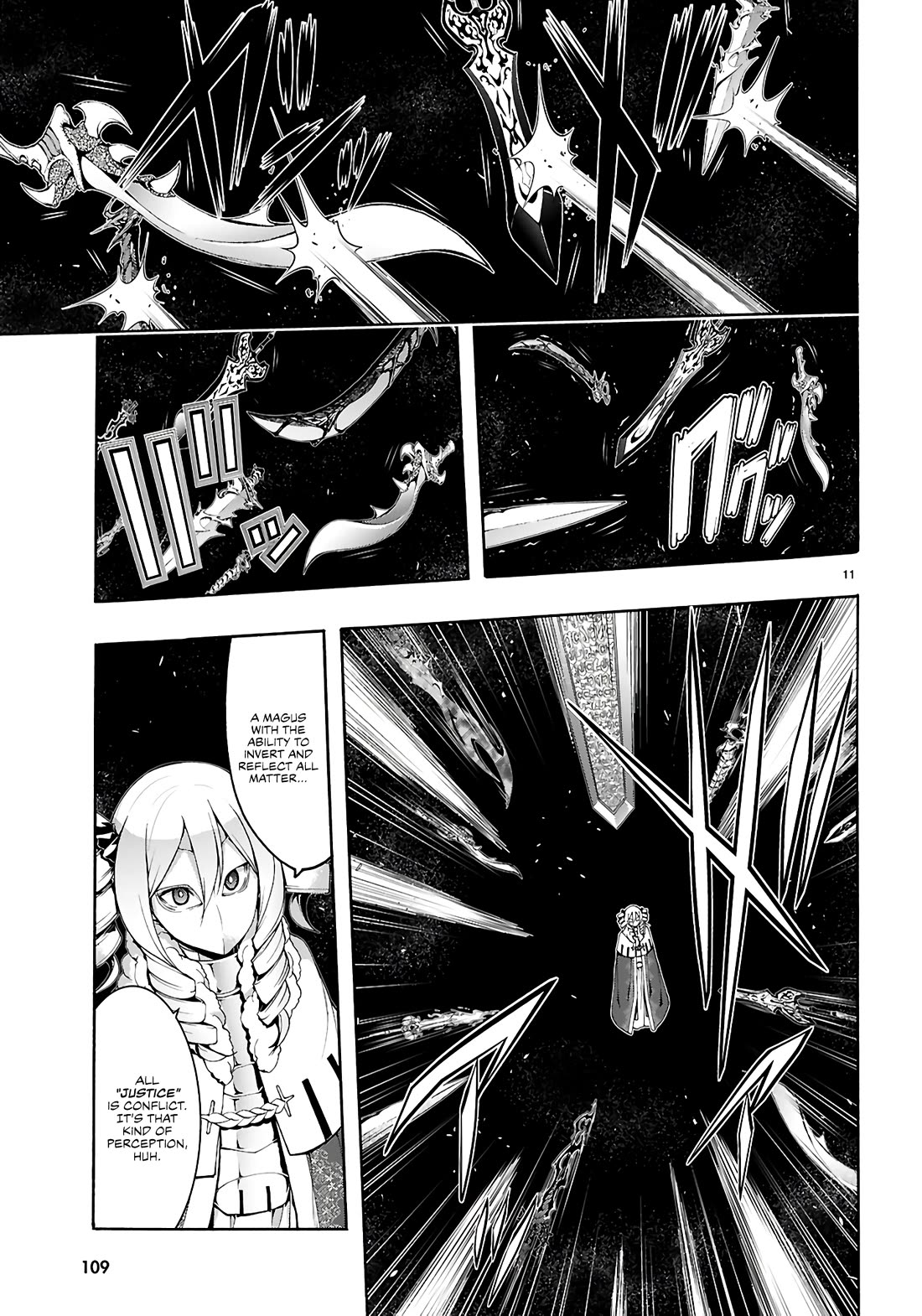 Trinity Seven: 7-Nin no Mahoutsukai Chapter 156 page 12 - Chapter 156
