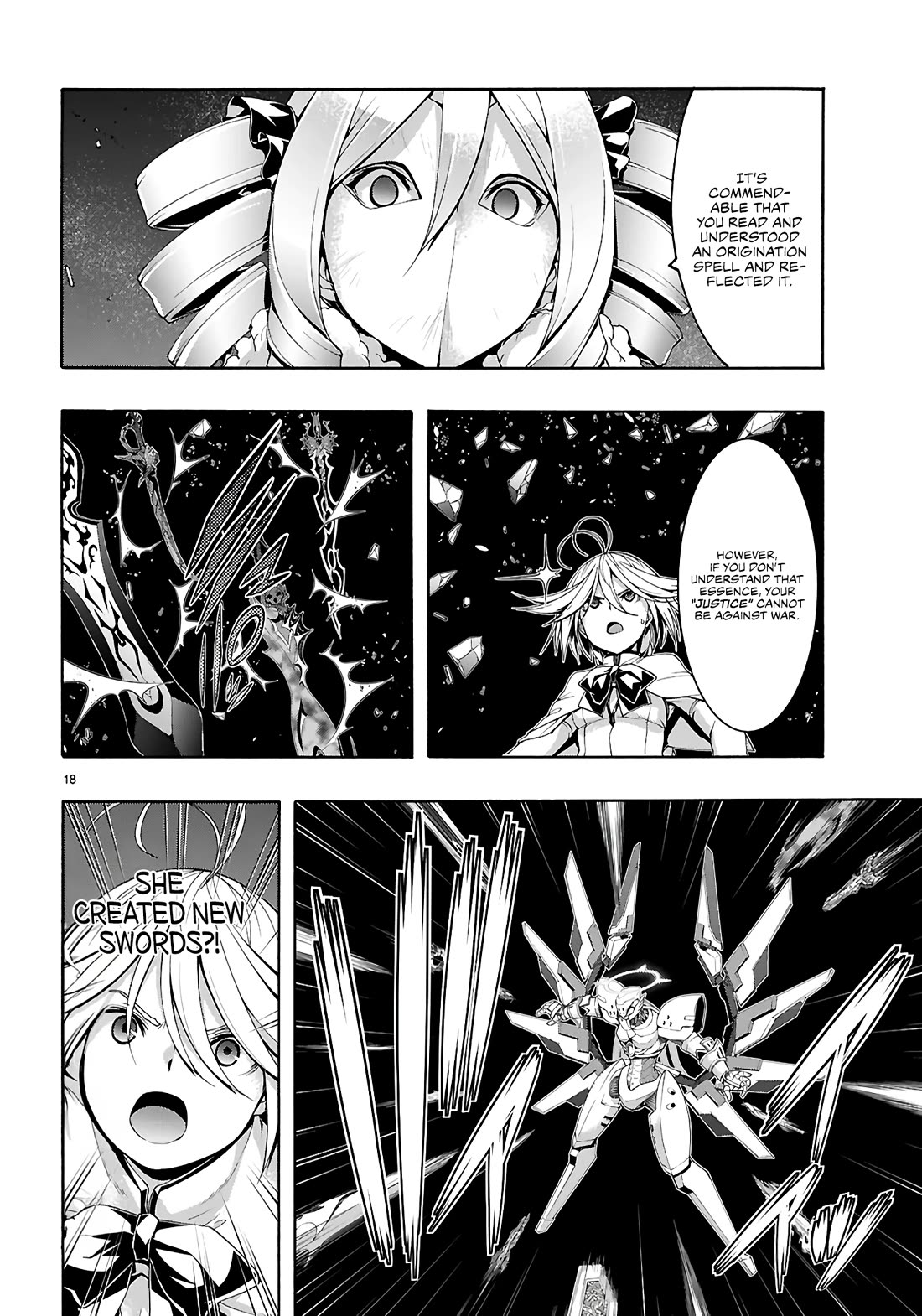 Trinity Seven: 7-Nin no Mahoutsukai Chapter 156 page 18 - Chapter 156