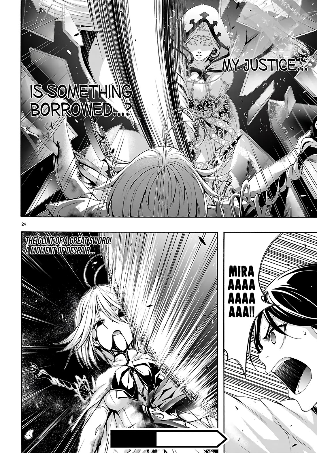 Trinity Seven: 7-Nin no Mahoutsukai Chapter 156 page 24 - Chapter 156