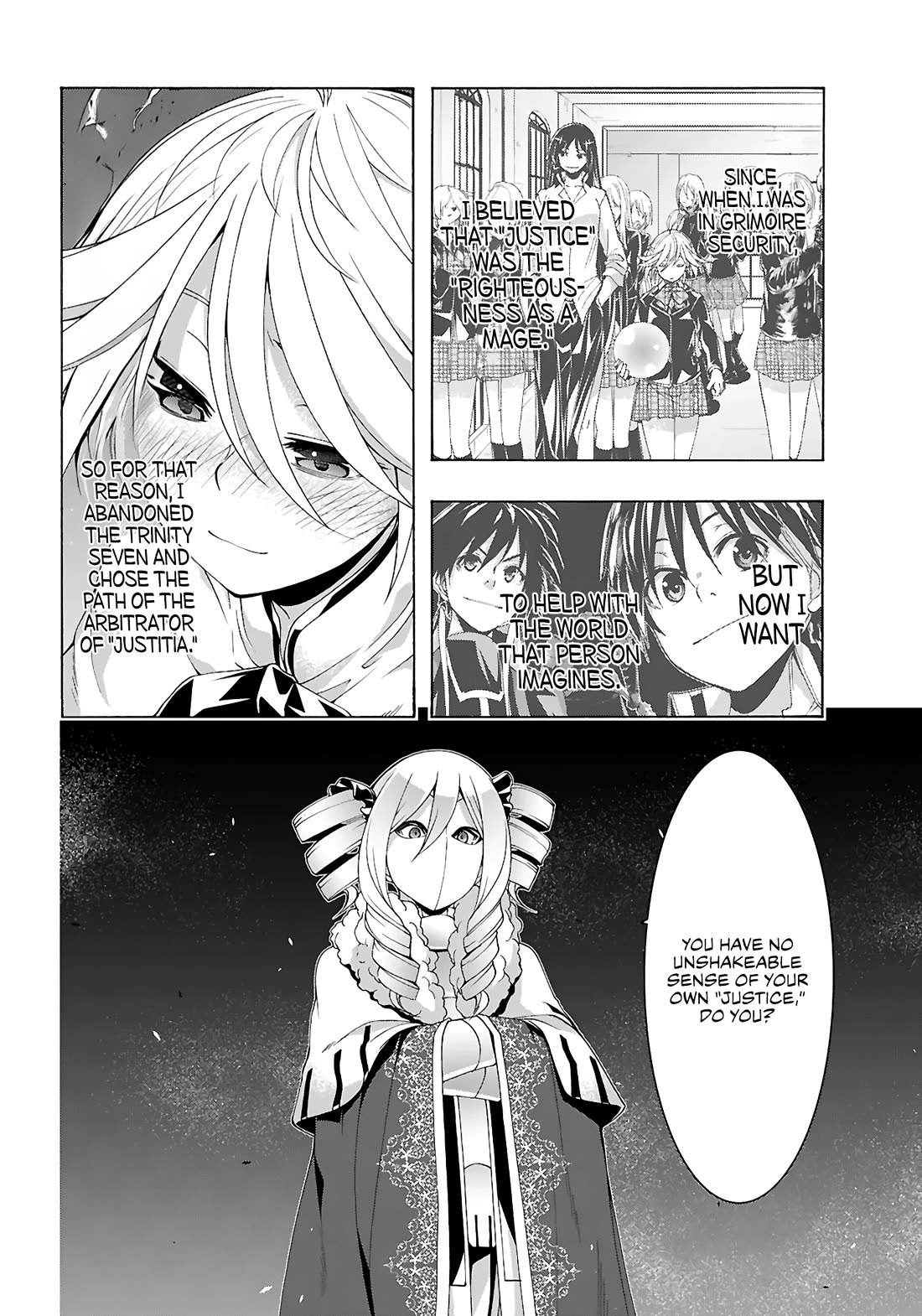 Trinity Seven: 7-Nin no Mahoutsukai Chapter 157 page 13 - Chapter 157