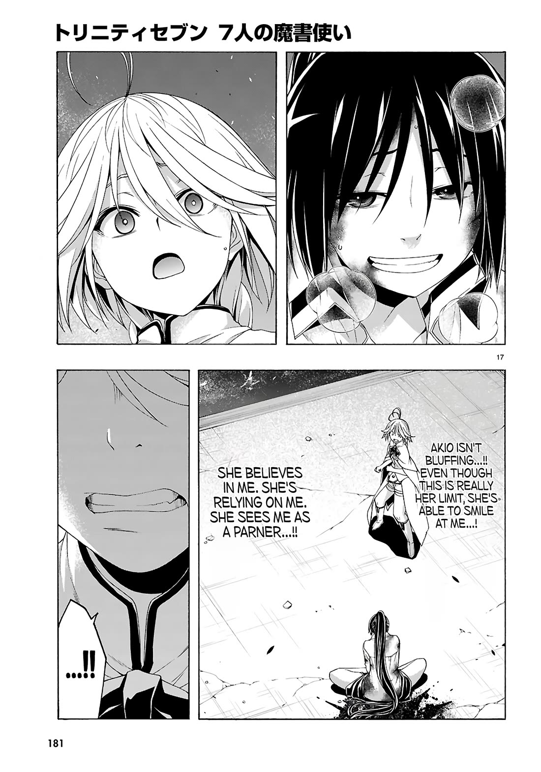 Trinity Seven: 7-Nin no Mahoutsukai Chapter 157 page 18 - Chapter 157