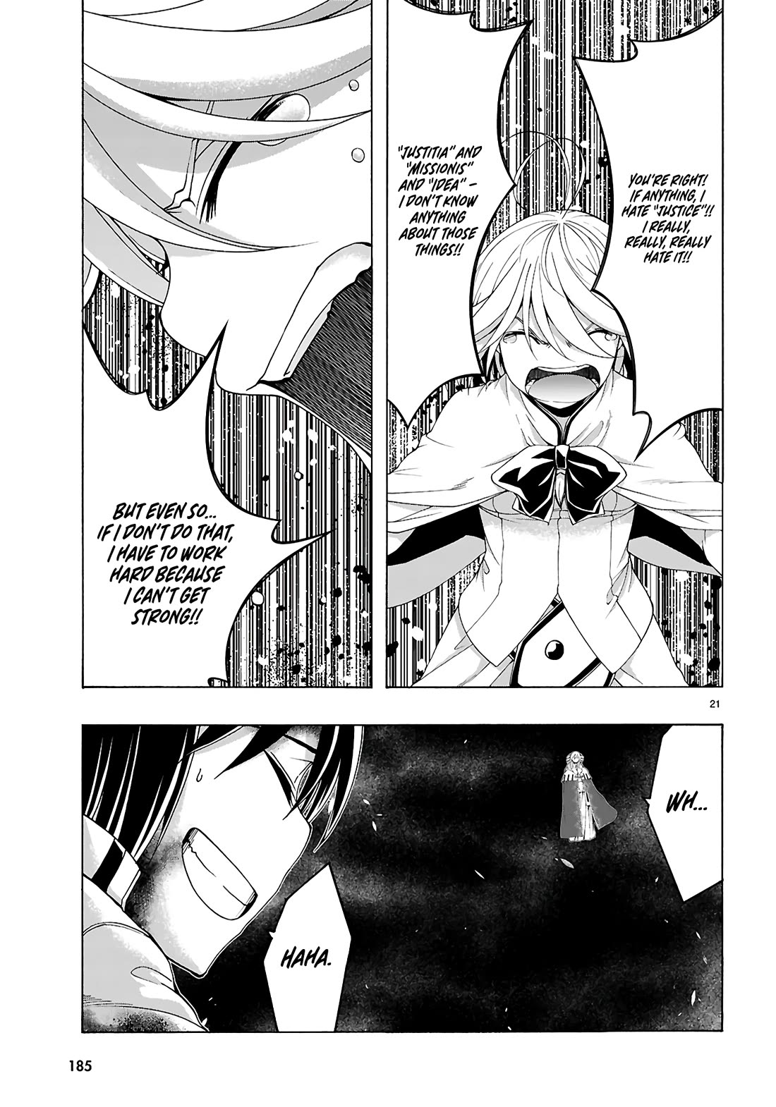Trinity Seven: 7-Nin no Mahoutsukai Chapter 157 page 22 - Chapter 157