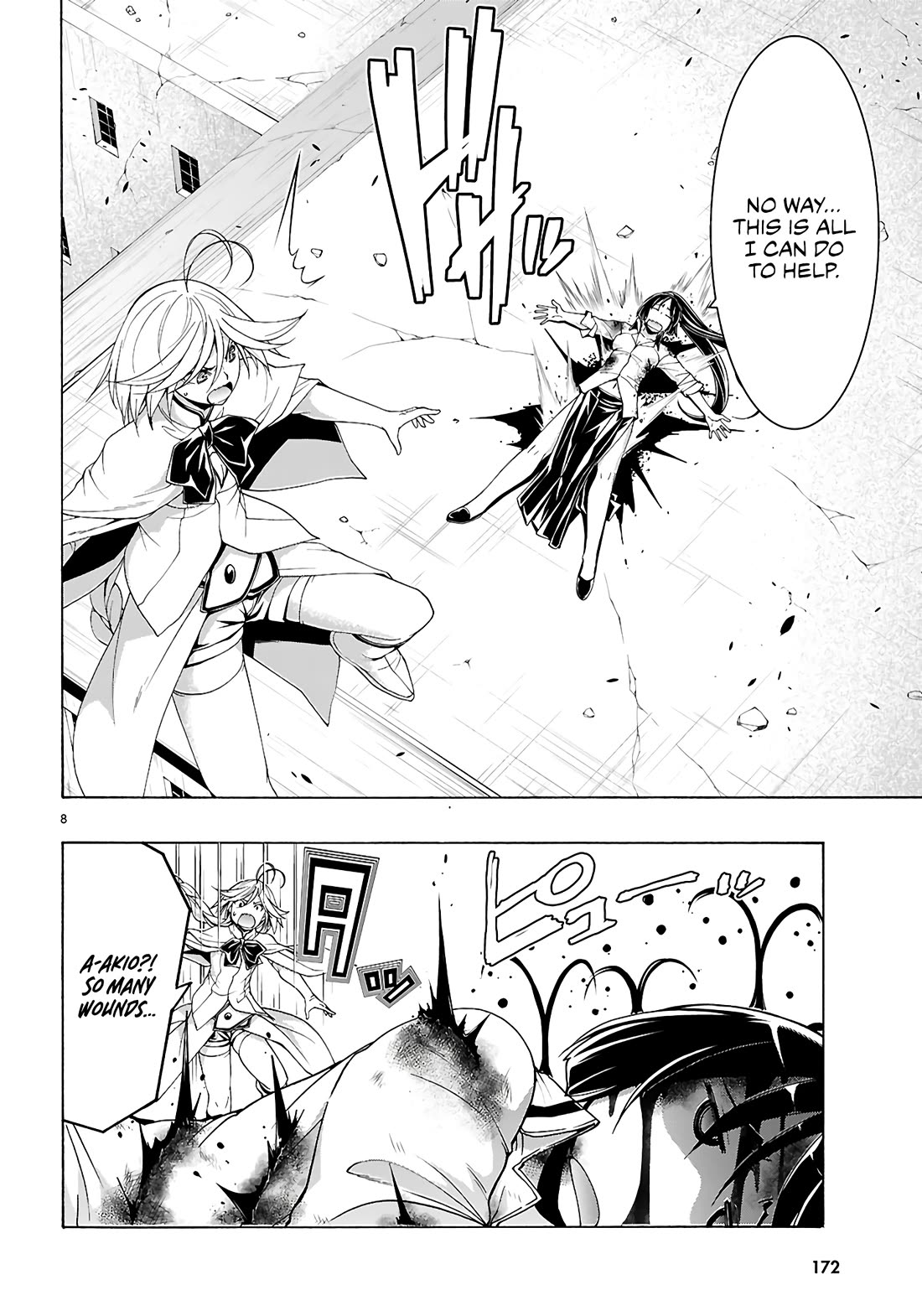 Trinity Seven: 7-Nin no Mahoutsukai Chapter 157 page 9 - Chapter 157