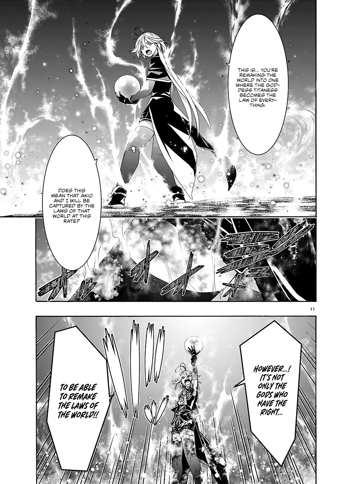 Trinity Seven: 7-Nin no Mahoutsukai Chapter 158 page 12 - Chapter 158
