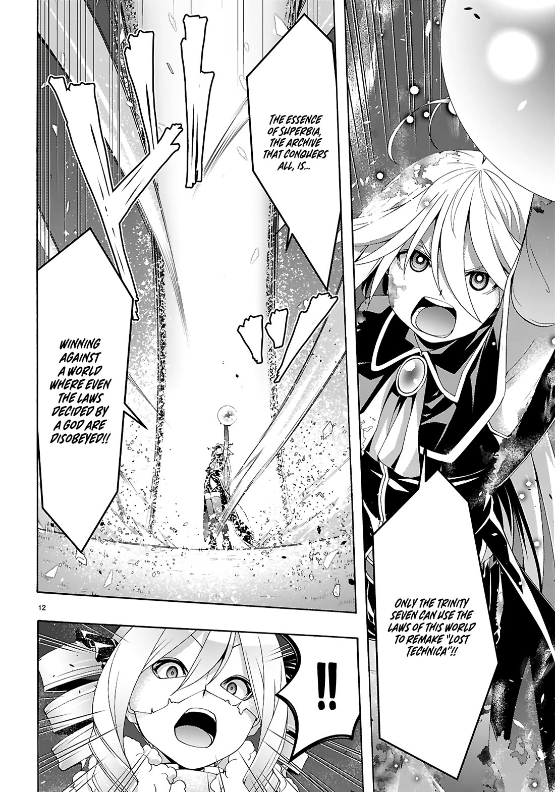 Trinity Seven: 7-Nin no Mahoutsukai Chapter 158 page 13 - Chapter 158
