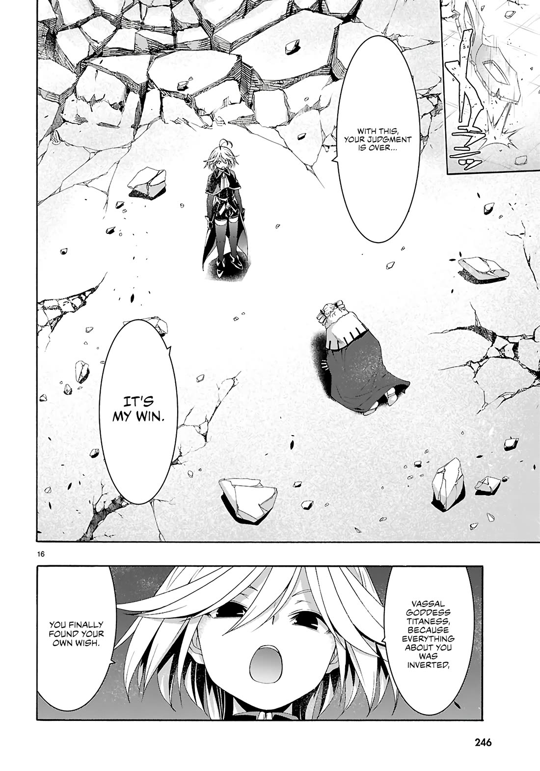 Trinity Seven: 7-Nin no Mahoutsukai Chapter 158 page 16 - Chapter 158