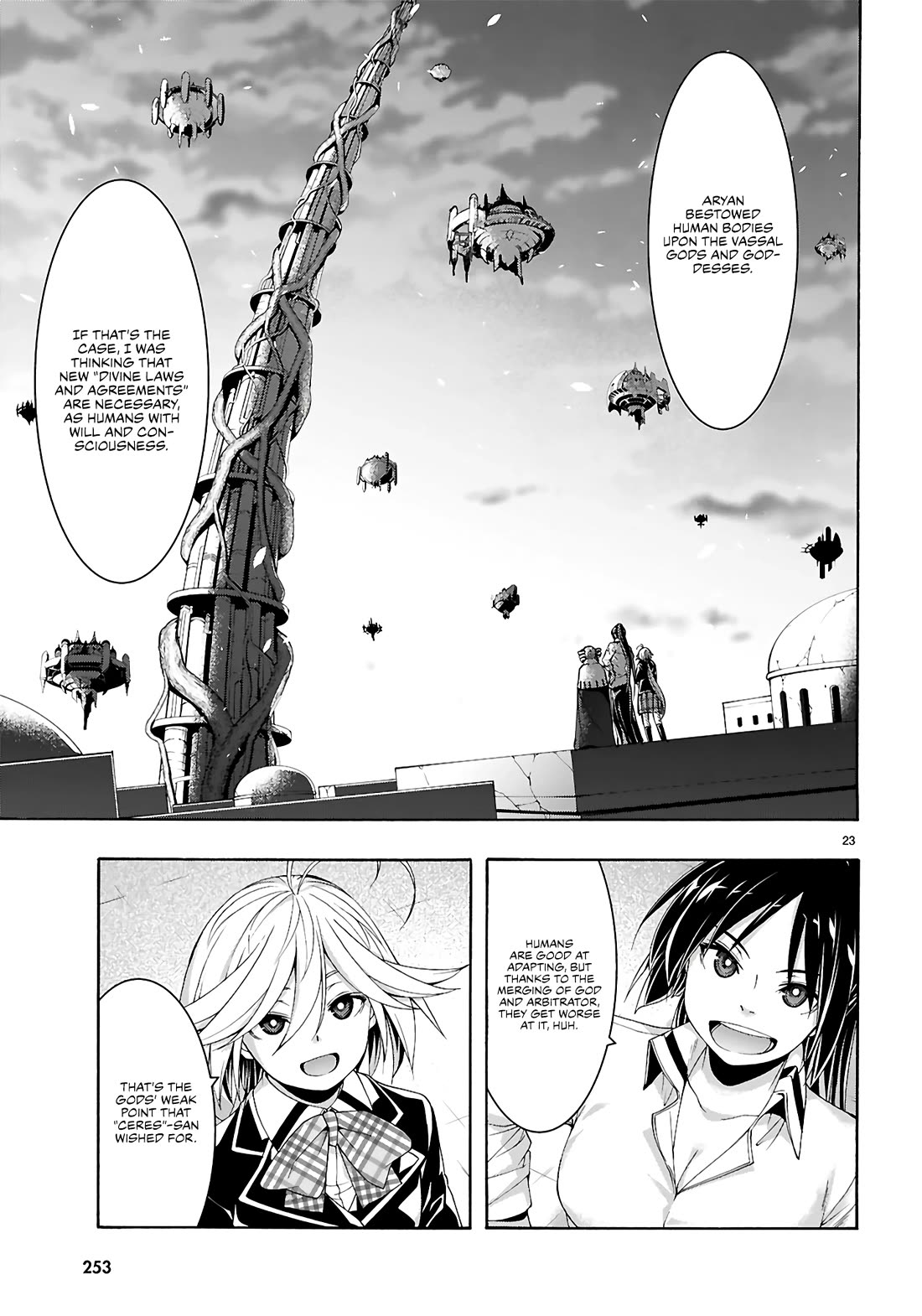 Trinity Seven: 7-Nin no Mahoutsukai Chapter 158 page 23 - Chapter 158