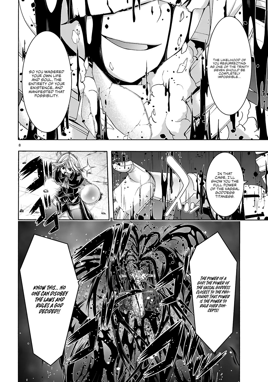 Trinity Seven: 7-Nin no Mahoutsukai Chapter 158 page 9 - Chapter 158