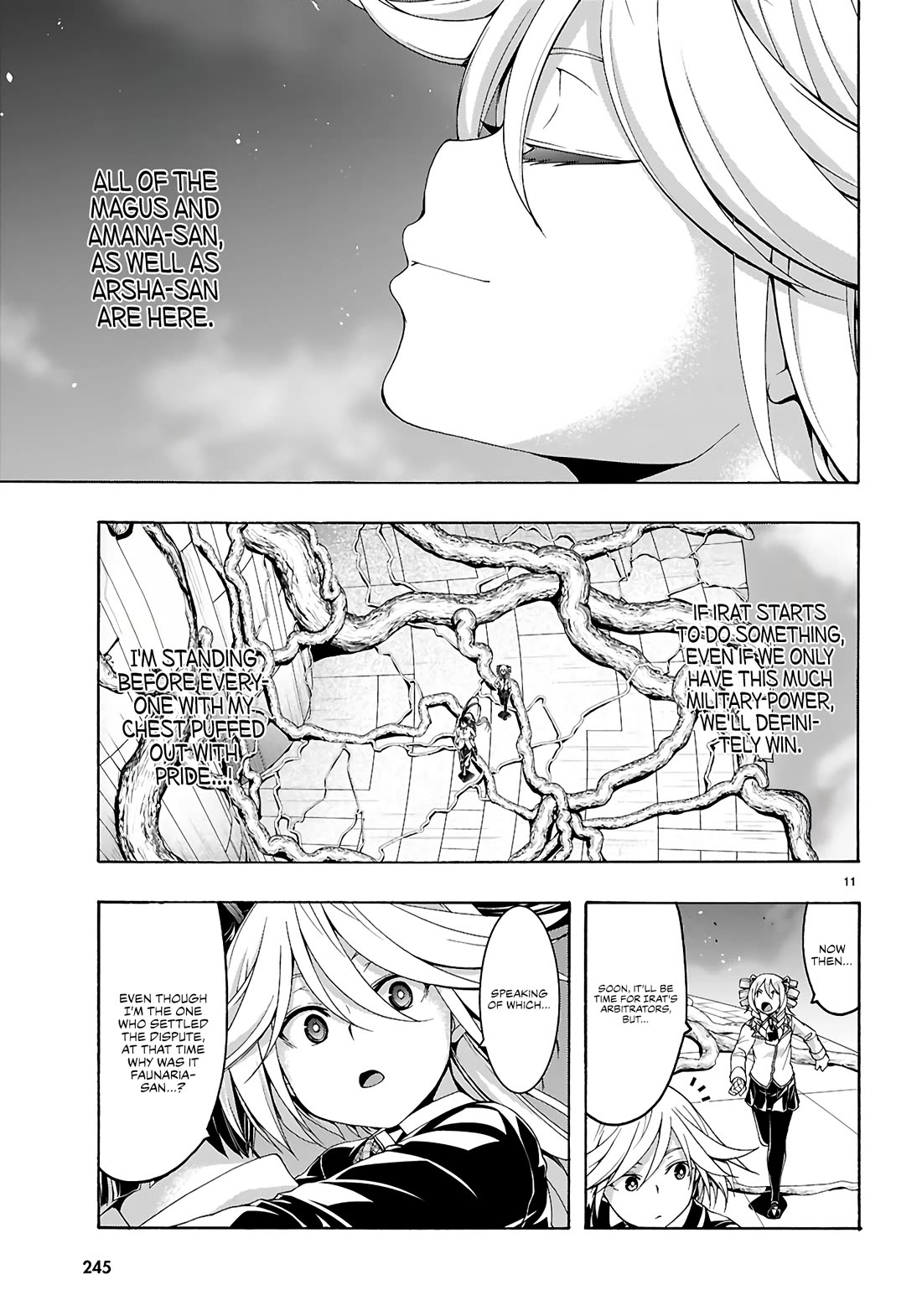 Trinity Seven: 7-Nin no Mahoutsukai Chapter 159 page 12 - Chapter 159