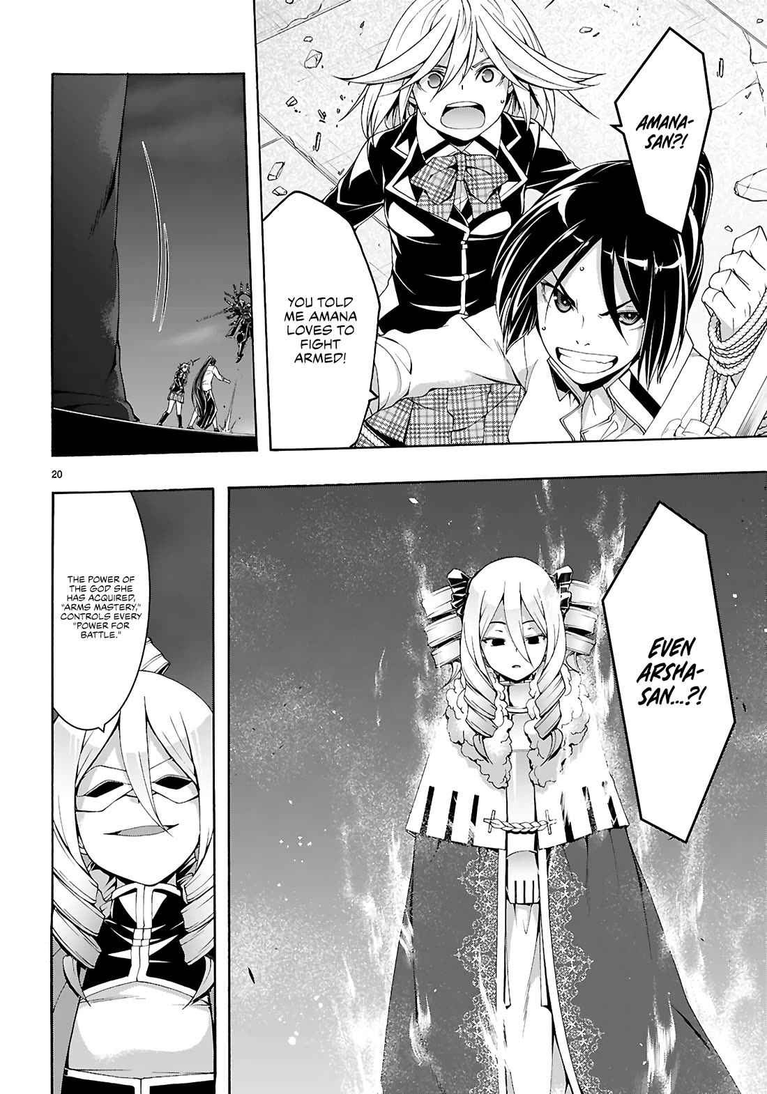 Trinity Seven: 7-Nin no Mahoutsukai Chapter 159 page 21 - Chapter 159