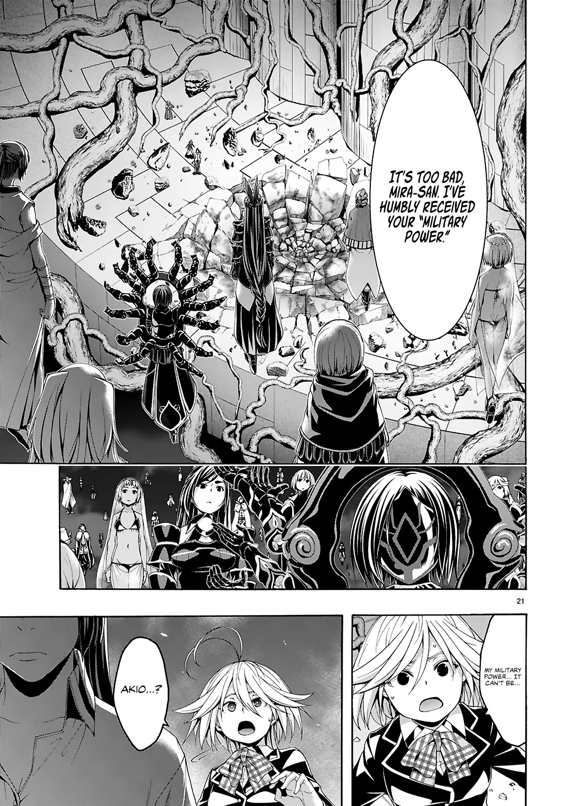 Trinity Seven: 7-Nin no Mahoutsukai Chapter 159 page 22 - Chapter 159