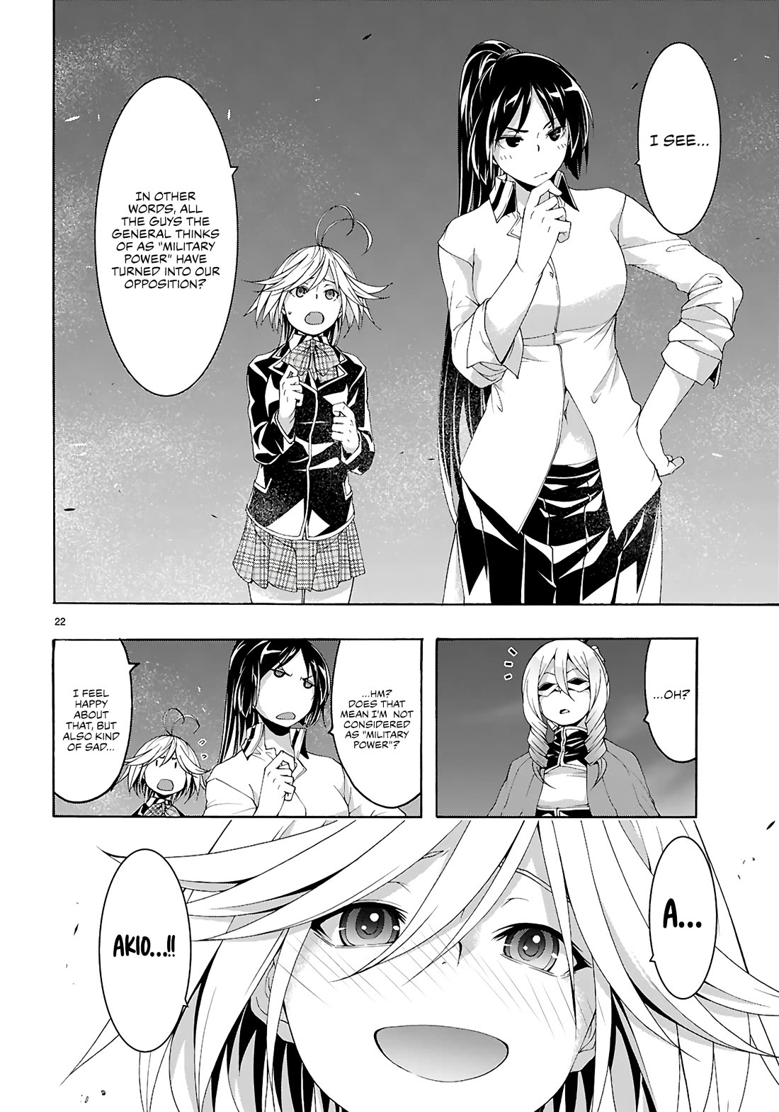 Trinity Seven: 7-Nin no Mahoutsukai Chapter 159 page 23 - Chapter 159
