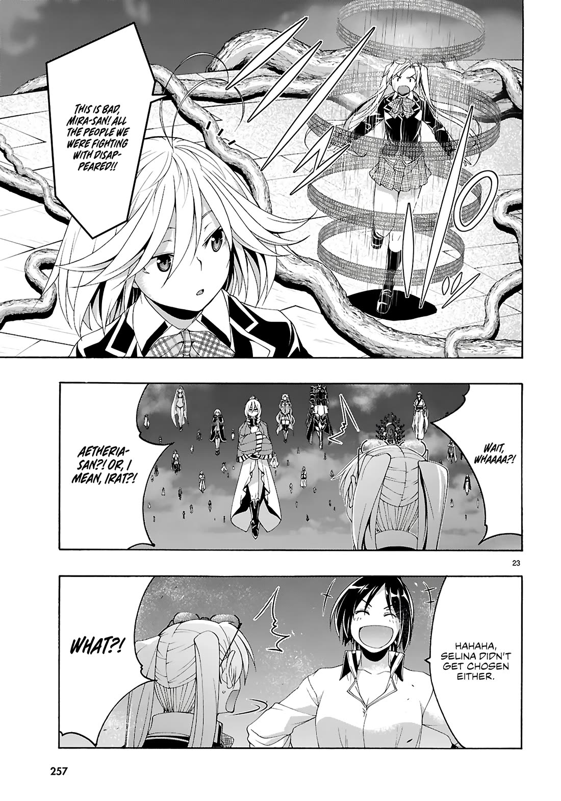 Trinity Seven: 7-Nin no Mahoutsukai Chapter 159 page 24 - Chapter 159